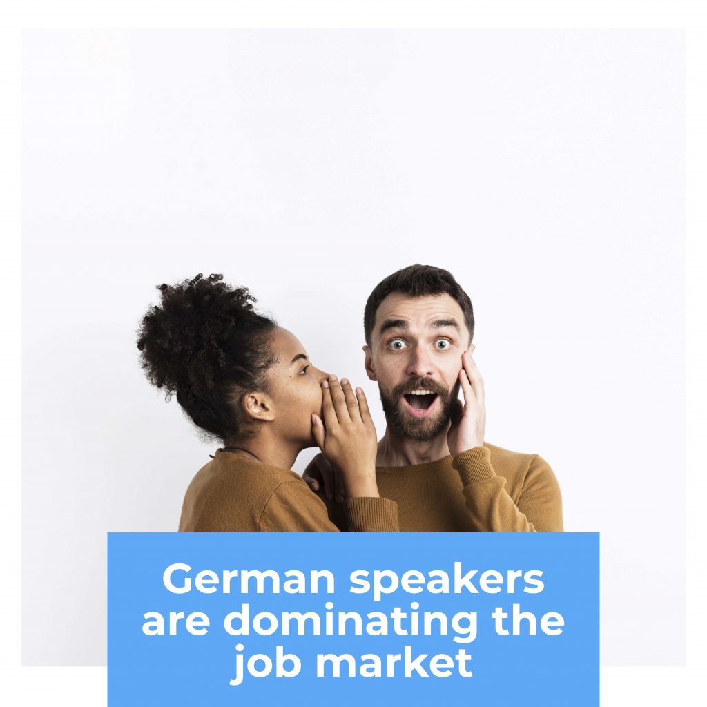 German speakers are dominating the job market I Future